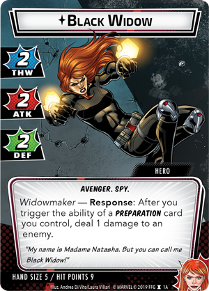 Marvel Champions : The Card Game - Black Widow Hero Pack